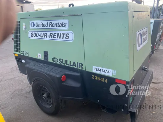 2019 Sullair 375H DPQ-JD3 Air Compressor