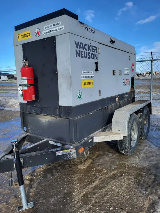 2019 Wacker Neuson G130 Diesel Generator