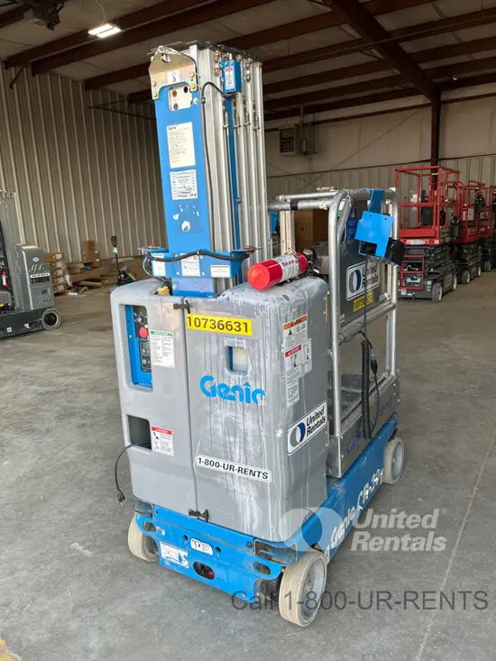 2018 Genie GR-20 Self-Propelled One-Person Lift