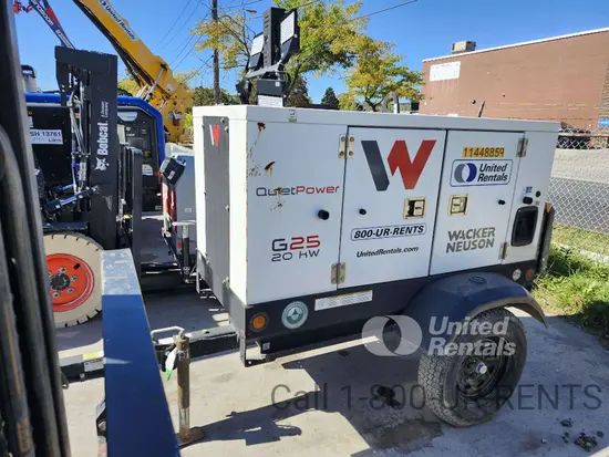 2022 Wacker Neuson G25 T4F Diesel Generator