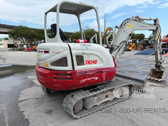 2022 Takeuchi TB240 Mini Excavator