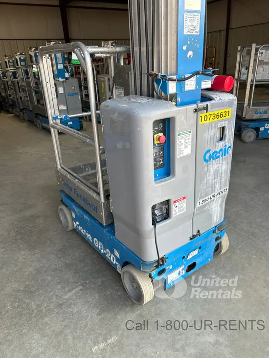 2018 Genie GR-20 Self-Propelled One-Person Lift