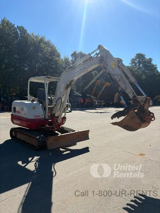 2021 Takeuchi TB240 Mini Excavator