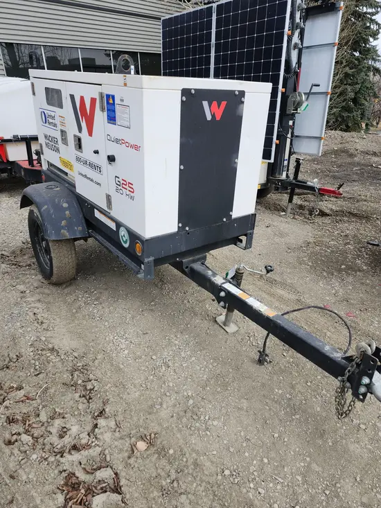 2022 Wacker Neuson G25 T4F Diesel Generator