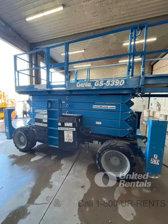 2017 Genie GS-5390 RT Rough Terrain Scissor Lift