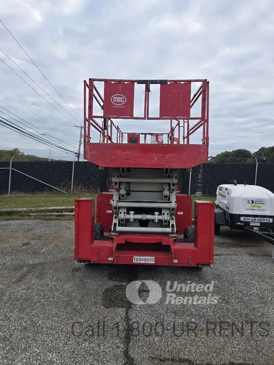 2017 MEC 6092RT Rough Terrain Scissor Lift