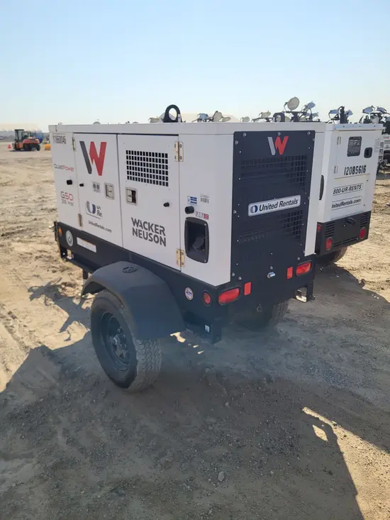 2023 Wacker Neuson G50 T4F 600V Diesel Generator