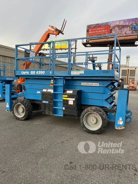 2016 Genie GS-4390 RT Rough Terrain Scissor Lift
