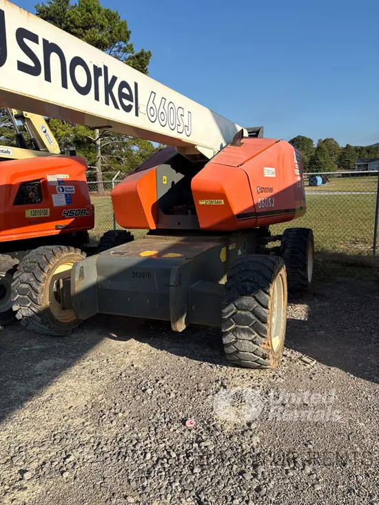 2018 Snorkel 660SJ Boom Lift