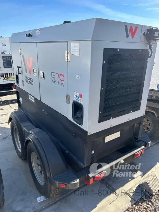 2019 Wacker Neuson G70 T4F Diesel Generator