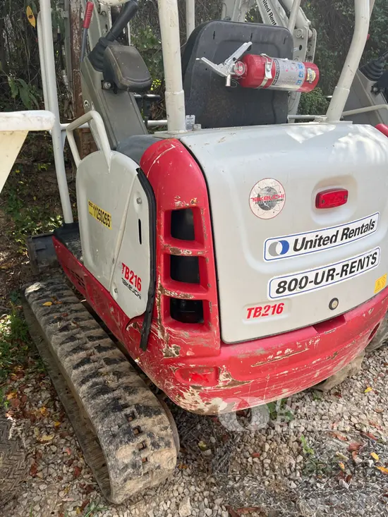 2021 Takeuchi TB216 Mini Excavator