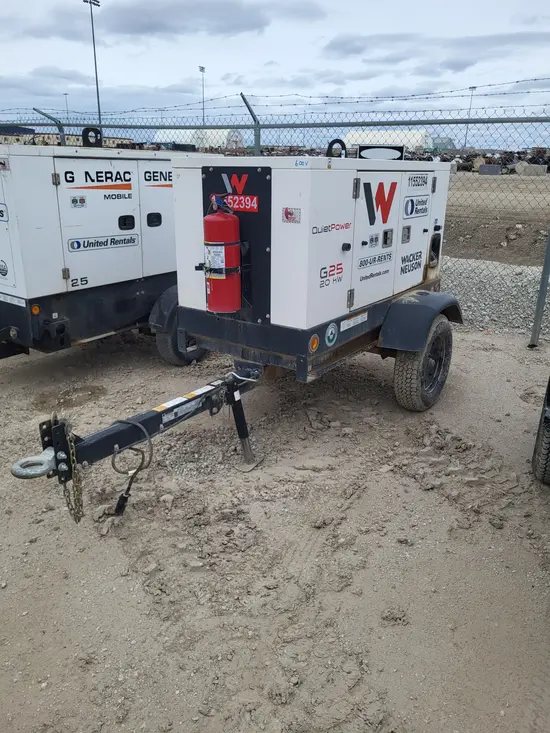 2022 Wacker Neuson G25 T4F Diesel Generator