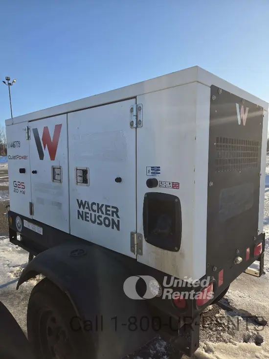 2022 Wacker Neuson G25 T4F Diesel Generator