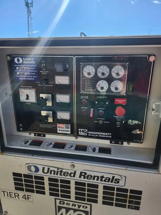 2020 Multiquip DCA25SSIU4F Diesel Generator