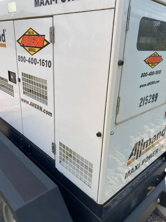 2018 Allmand MP45 Diesel Generator