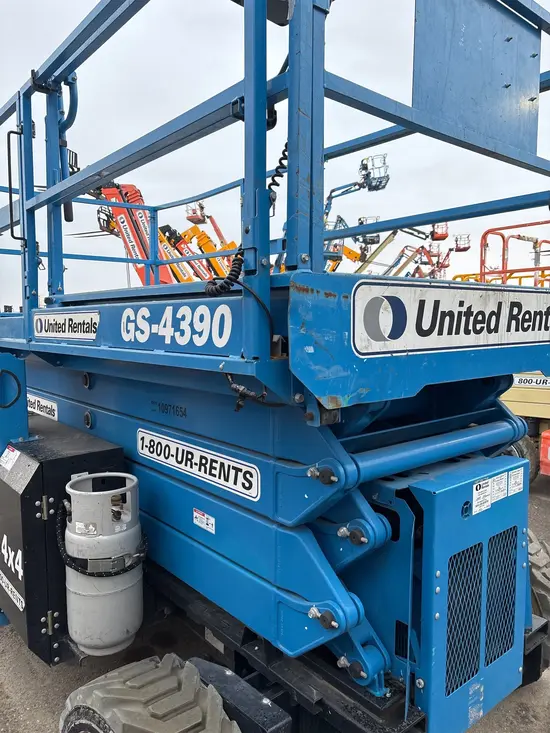 2019 Genie GS-4390 RT Rough Terrain Scissor Lift