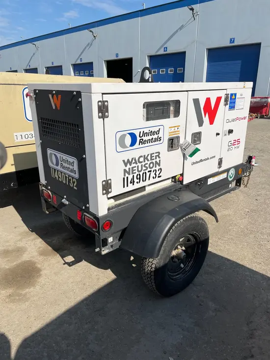 2022 Wacker Neuson G25 T4F Diesel Generator