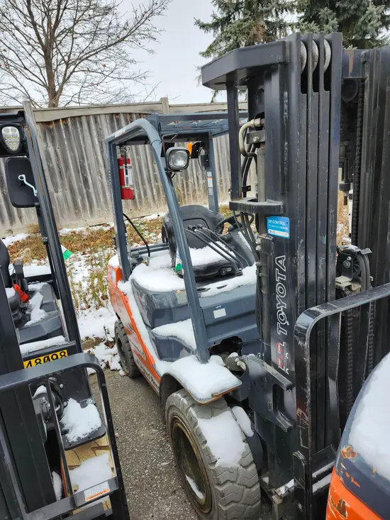 2019 Toyota 8FGU30 Warehouse Forklift
