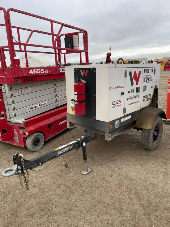 2022 Wacker Neuson G25 T4F Diesel Generator