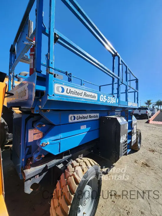 2017 Genie GS-3384 RT Rough Terrain Scissor Lift