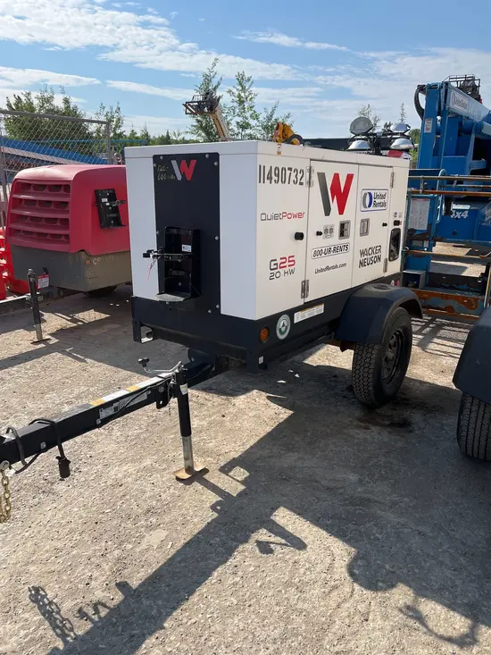 2022 Wacker Neuson G25 T4F Diesel Generator