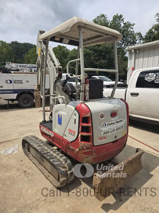 2021 Takeuchi TB216 Mini Excavator