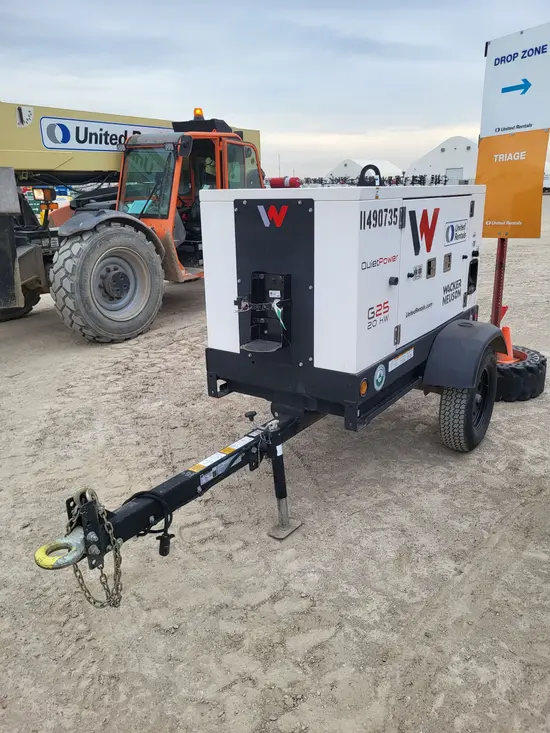 2022 Wacker Neuson G25 T4F Diesel Generator