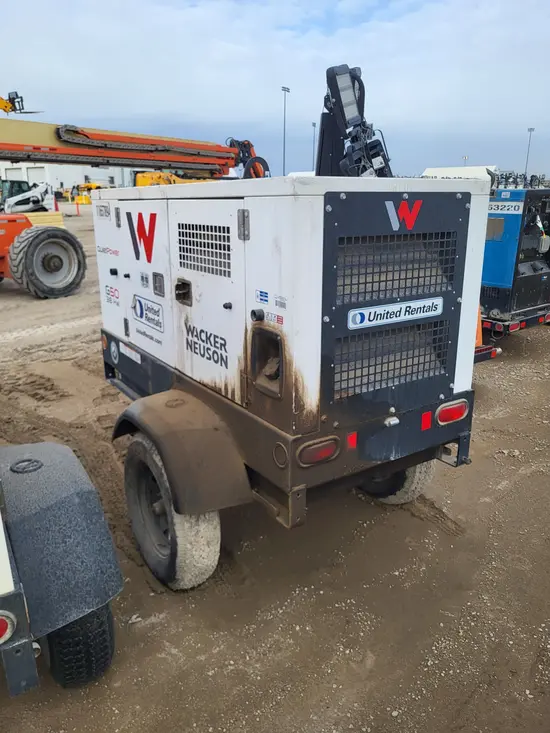 2023 Wacker Neuson G50 T4F 600V Diesel Generator