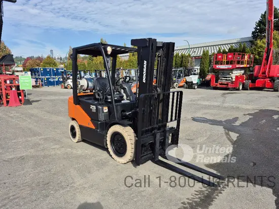 2019 Doosan G25P-7DF Warehouse Forklift