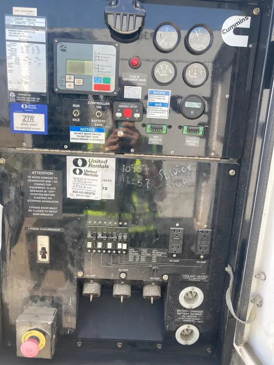 2019 Cummins C60D6R Diesel Generator