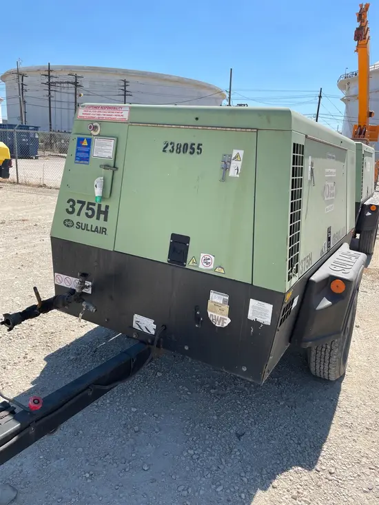 2019 Sullair 375H DPQ-JD3 Air Compressor