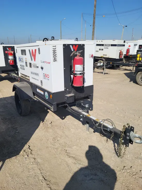 2023 Wacker Neuson G50 T4F 600V Diesel Generator