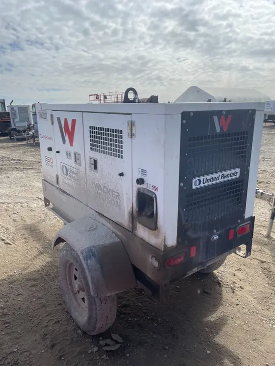 2023 Wacker Neuson G50 T4F 600V Diesel Generator