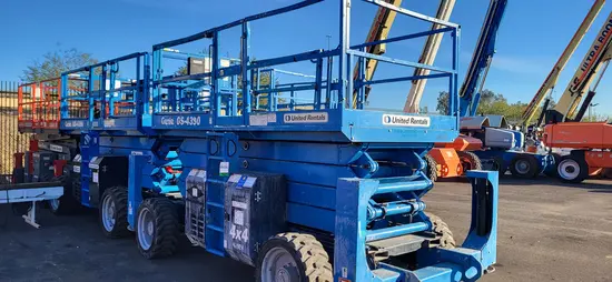 2016 Genie GS-4390 RT Rough Terrain Scissor Lift