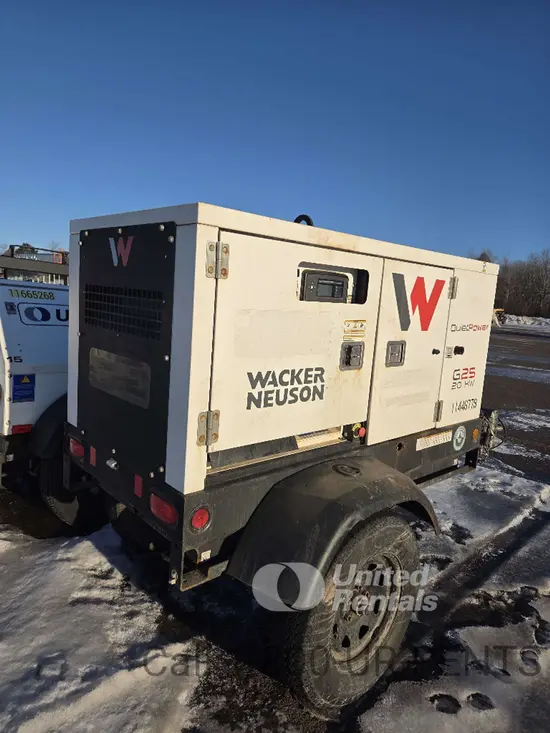 2022 Wacker Neuson G25 T4F Diesel Generator