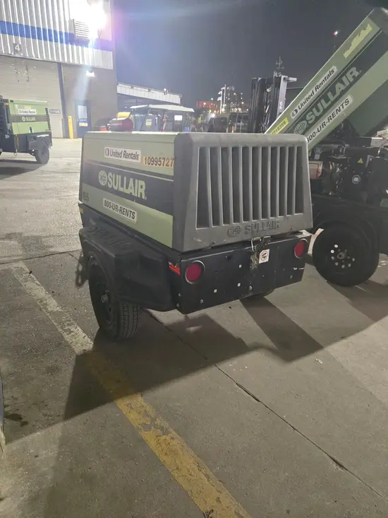 2019 Sullair 185DPQ-KU-T3 Air Compressor