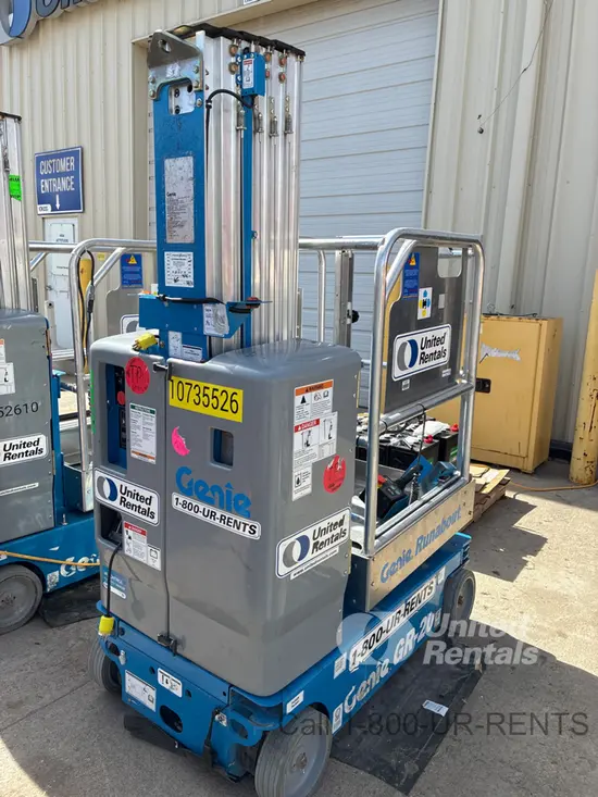 2018 Genie GR-20 Self-Propelled One-Person Lift