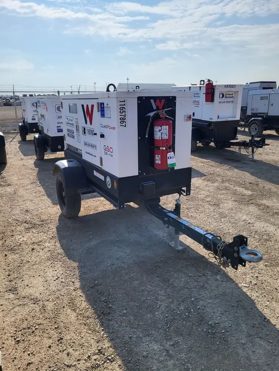 2023 Wacker Neuson G50 T4F 600V Diesel Generator