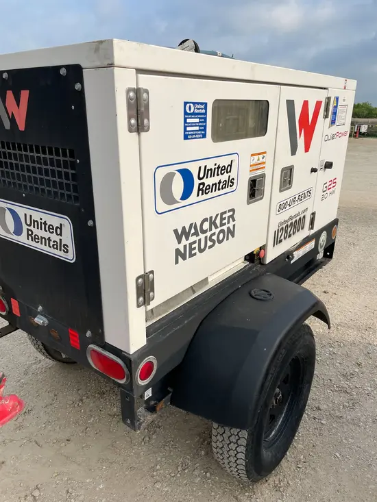 2021 Wacker Neuson G25 T4F Diesel Generator