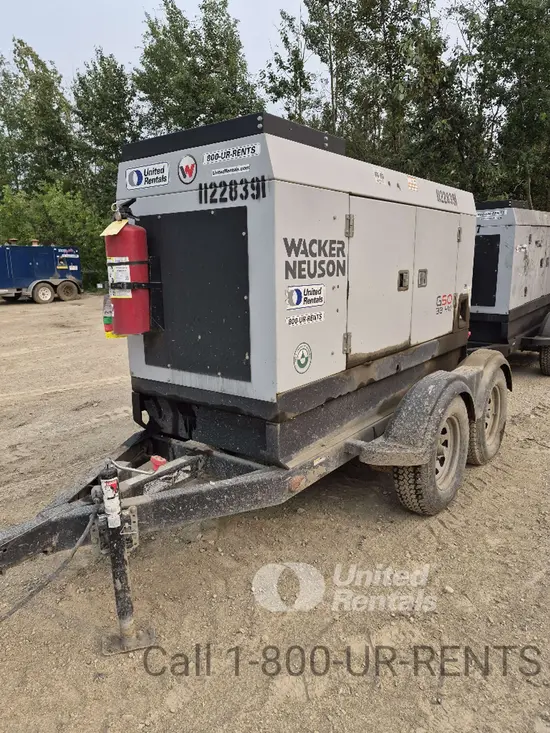 2021 Wacker Neuson G50 600VOLT Diesel Generator