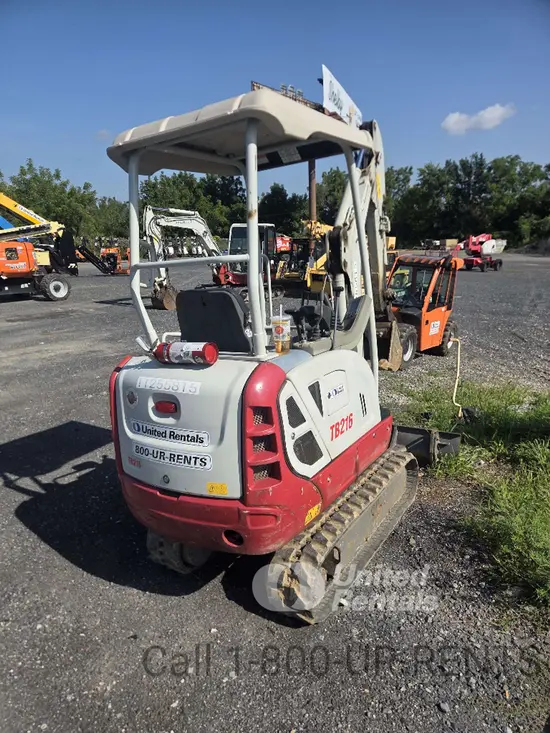 2021 Takeuchi TB216 Mini Excavator
