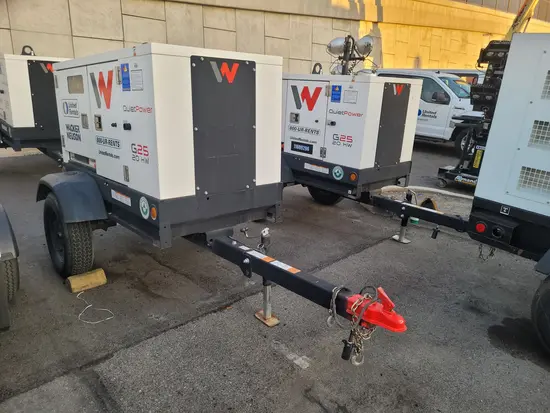 2021 Wacker Neuson G25 T4F Diesel Generator