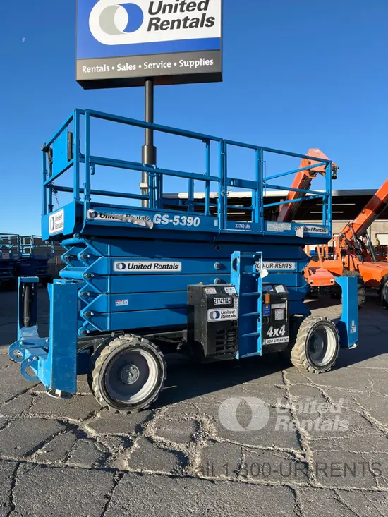 2019 Genie GS-5390 RT Rough Terrain Scissor Lift