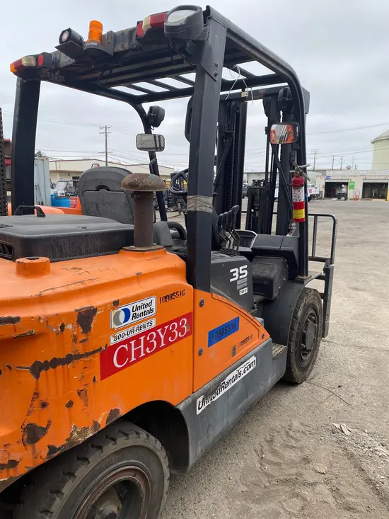 2019 Doosan D35S-7 Warehouse Forklift