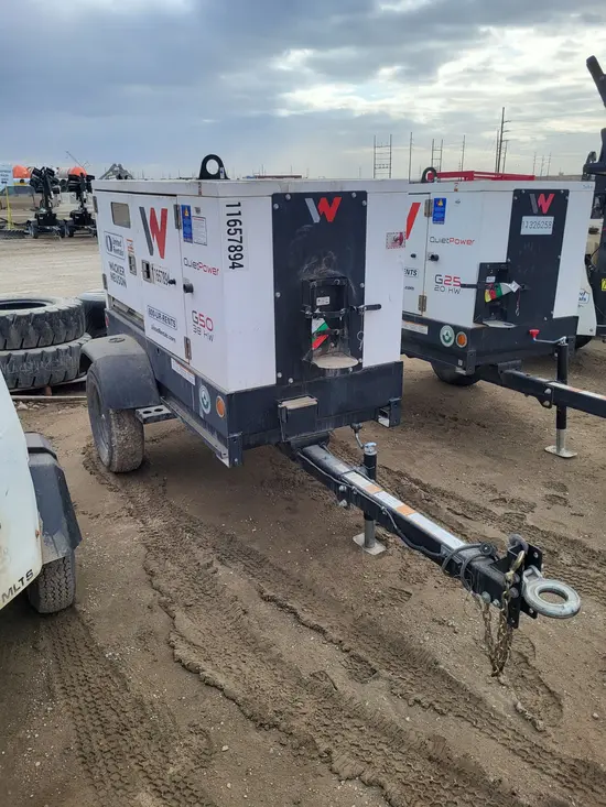 2023 Wacker Neuson G50 T4F 600V Diesel Generator