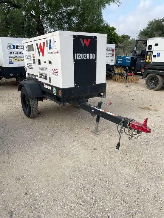 2021 Wacker Neuson G25 T4F Diesel Generator