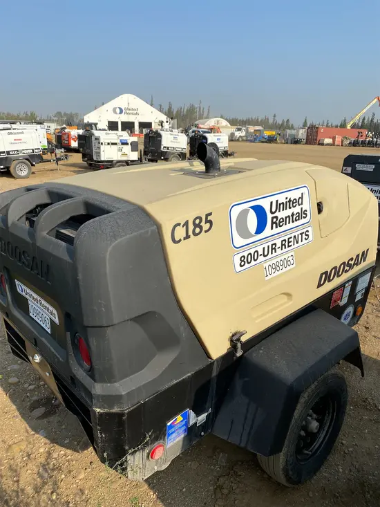 2019 Doosan C185WDO-T4F Air Compressor