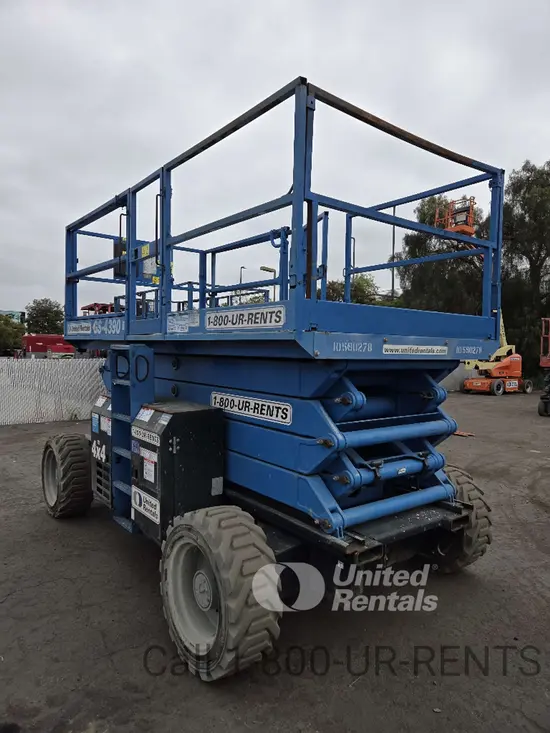 2017 Genie GS-4390 RT Rough Terrain Scissor Lift