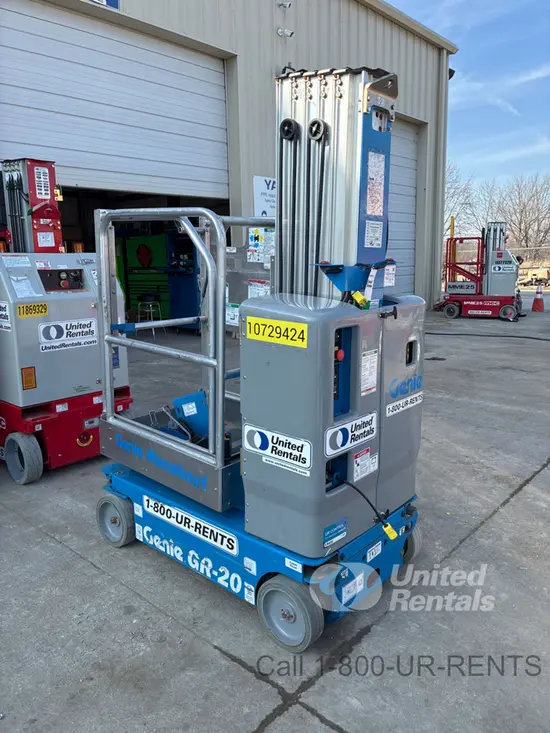 2018 Genie GR-20 Self-Propelled One-Person Lift