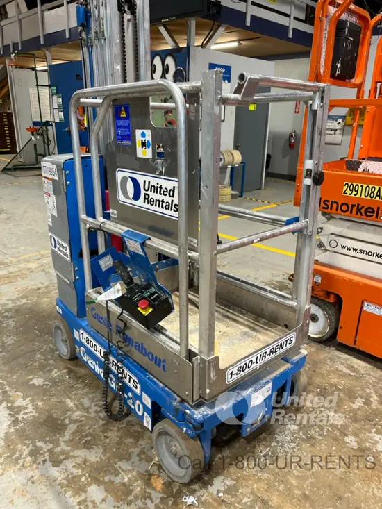 2018 Genie GR-20 Self-Propelled One-Person Lift